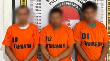 Tim Satgas Berantas Narkoba Polres Simalungun Amankan Tiga Pengedar Narkoba dan Senjata Ilegal, Ada 8,25 gram Sabu